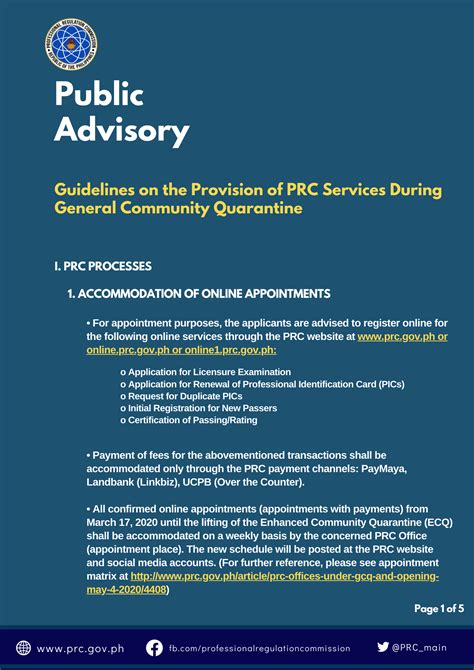 prc requirements